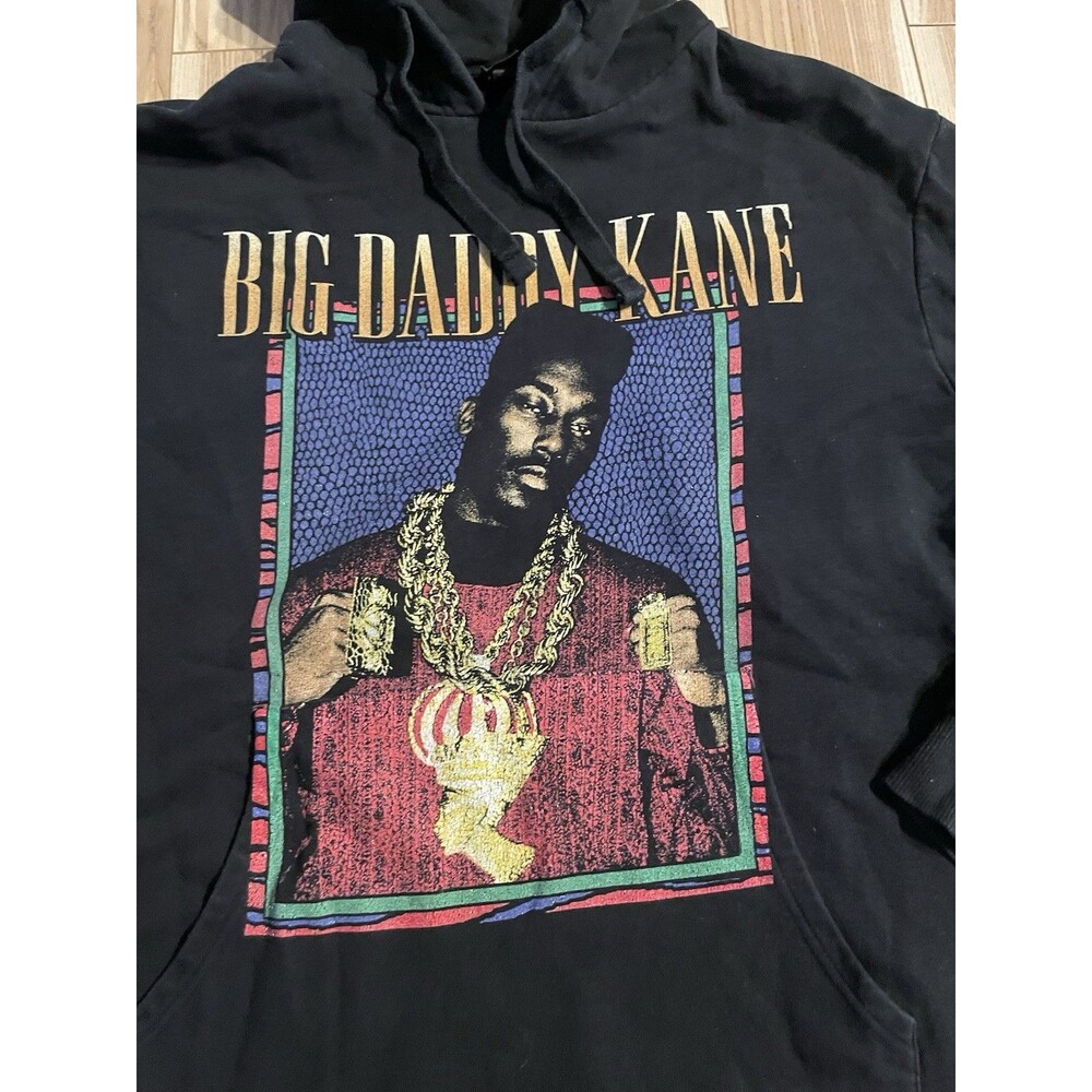 Big Daddy Kane Retro Graphic Pullover Hoodie – Black – Unisex No Size - Picture 2 of 6